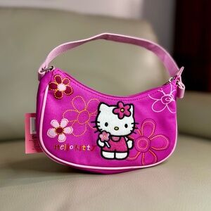 Hello Kitty SANRIO Y2K Limited Edition Pink Floral Purse (2007)